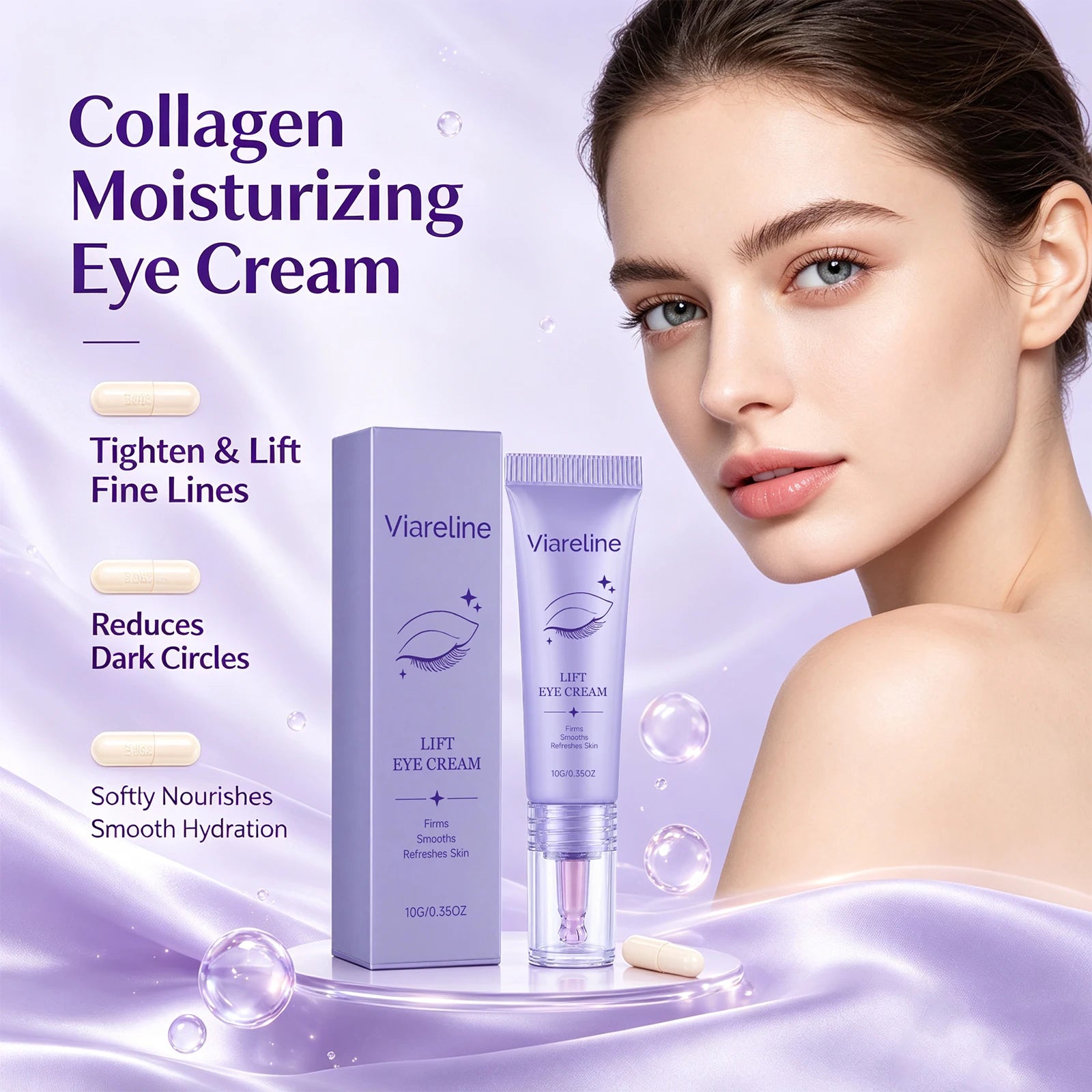 Firming Collagen Eye Cream for Fine Lines and Dark Circles - 5