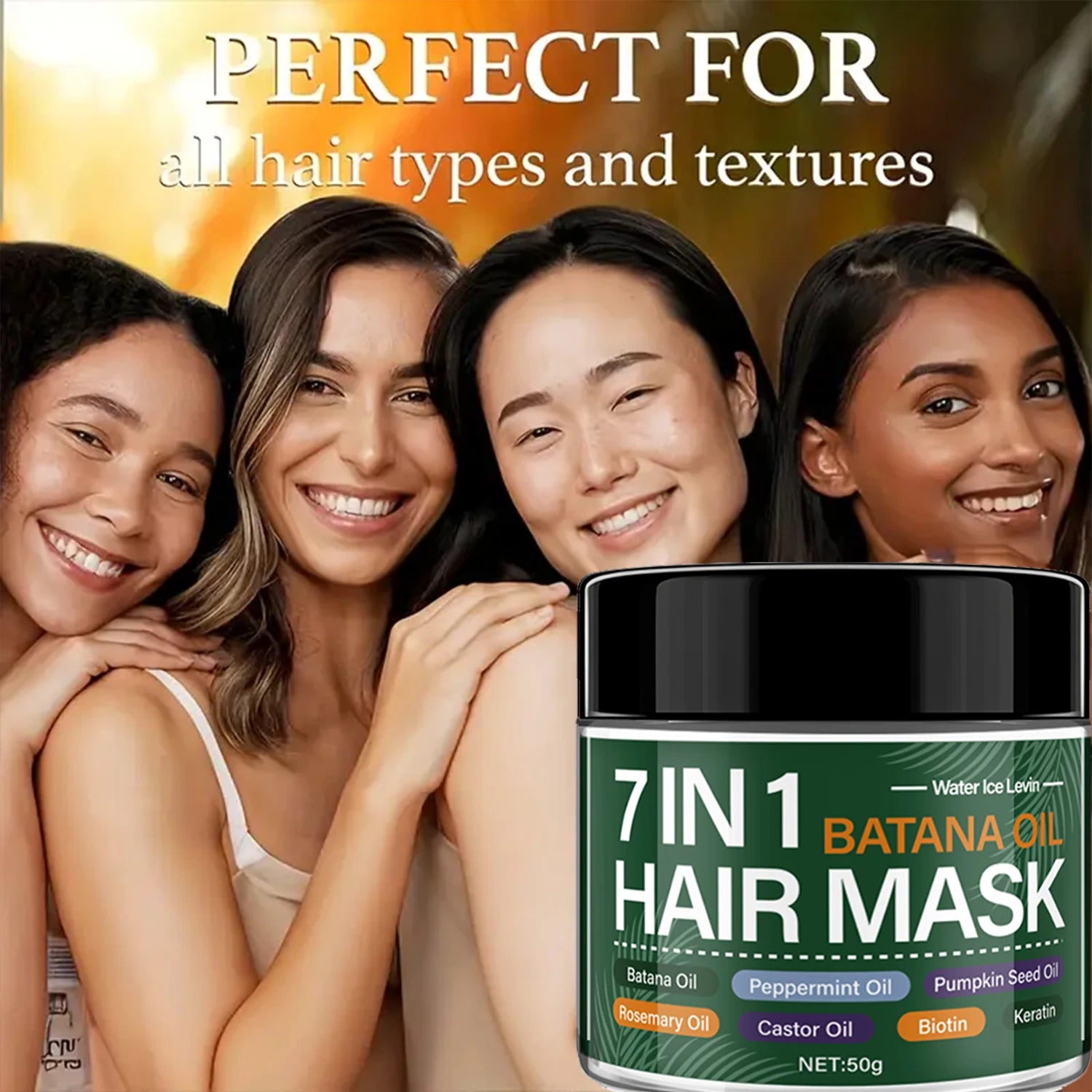 7 In 1 Batana Oil Hair Mask Repair Treatment 50g