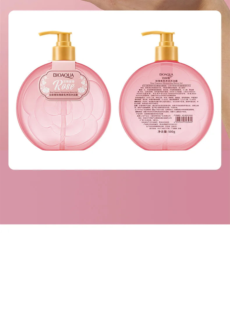 Floral Scented Moisturizing Body Wash Cleansing Shower Gel