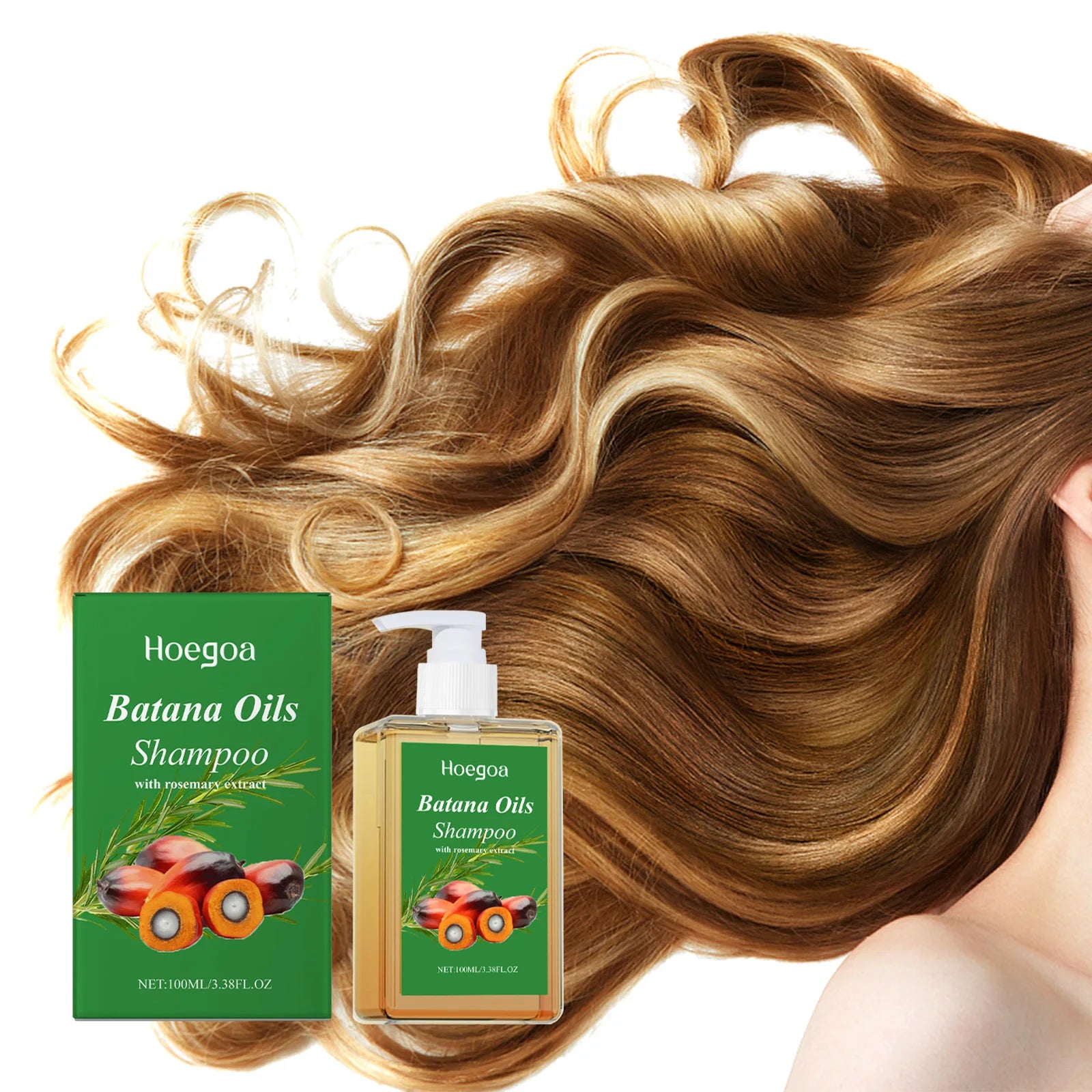 Batana Oil Hair Growth Shampoo for Damaged Hair Repair - 8