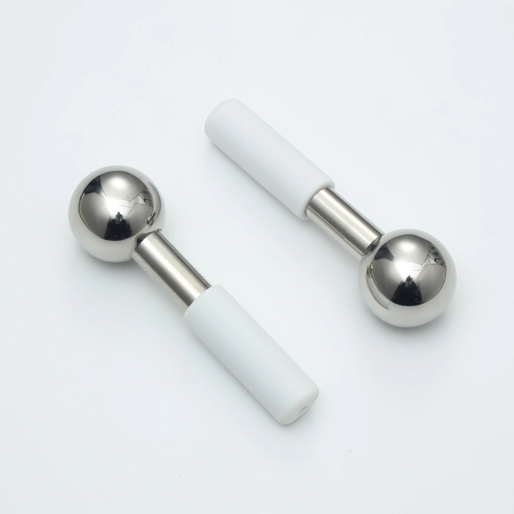 Stainless Steel Cooling Ice Globes for Facial Massage