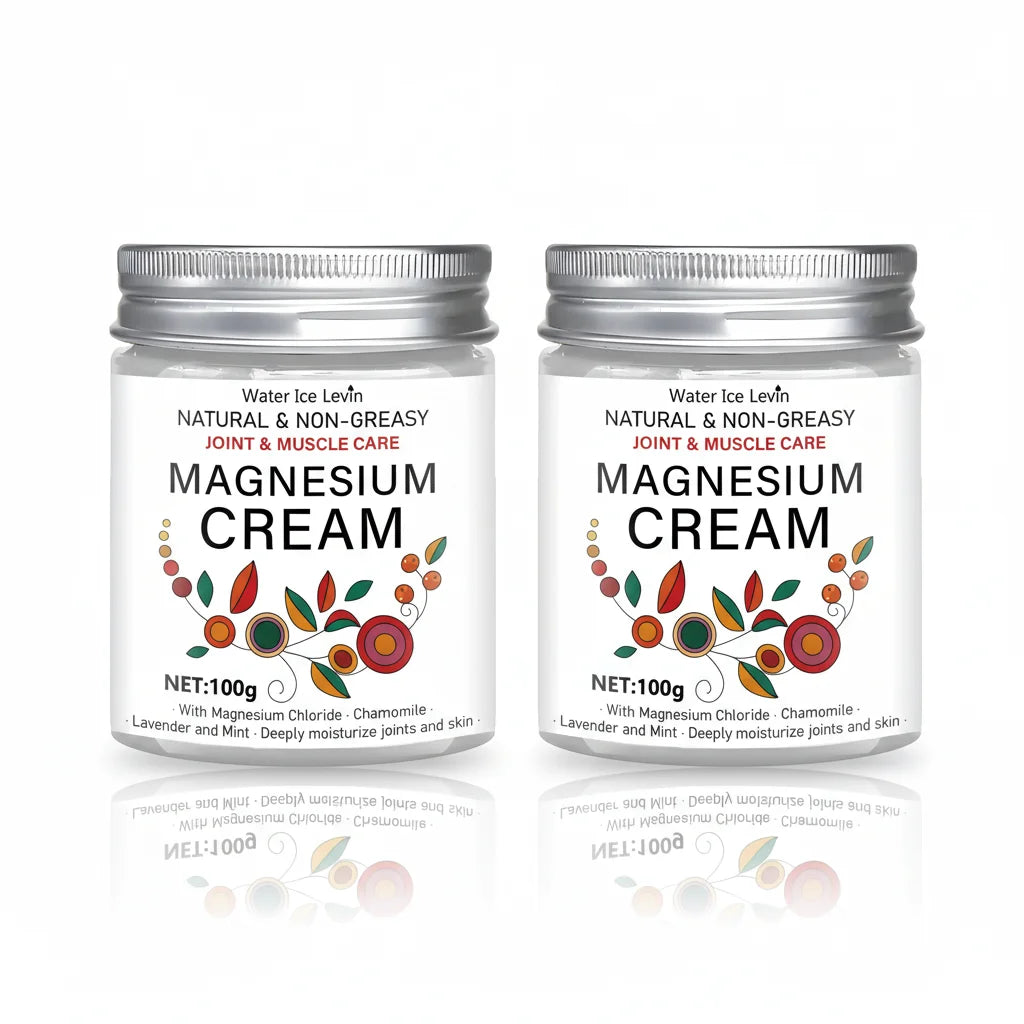 Magnesium Cream for Joint and Muscle Relief with Lavender and Chamomile