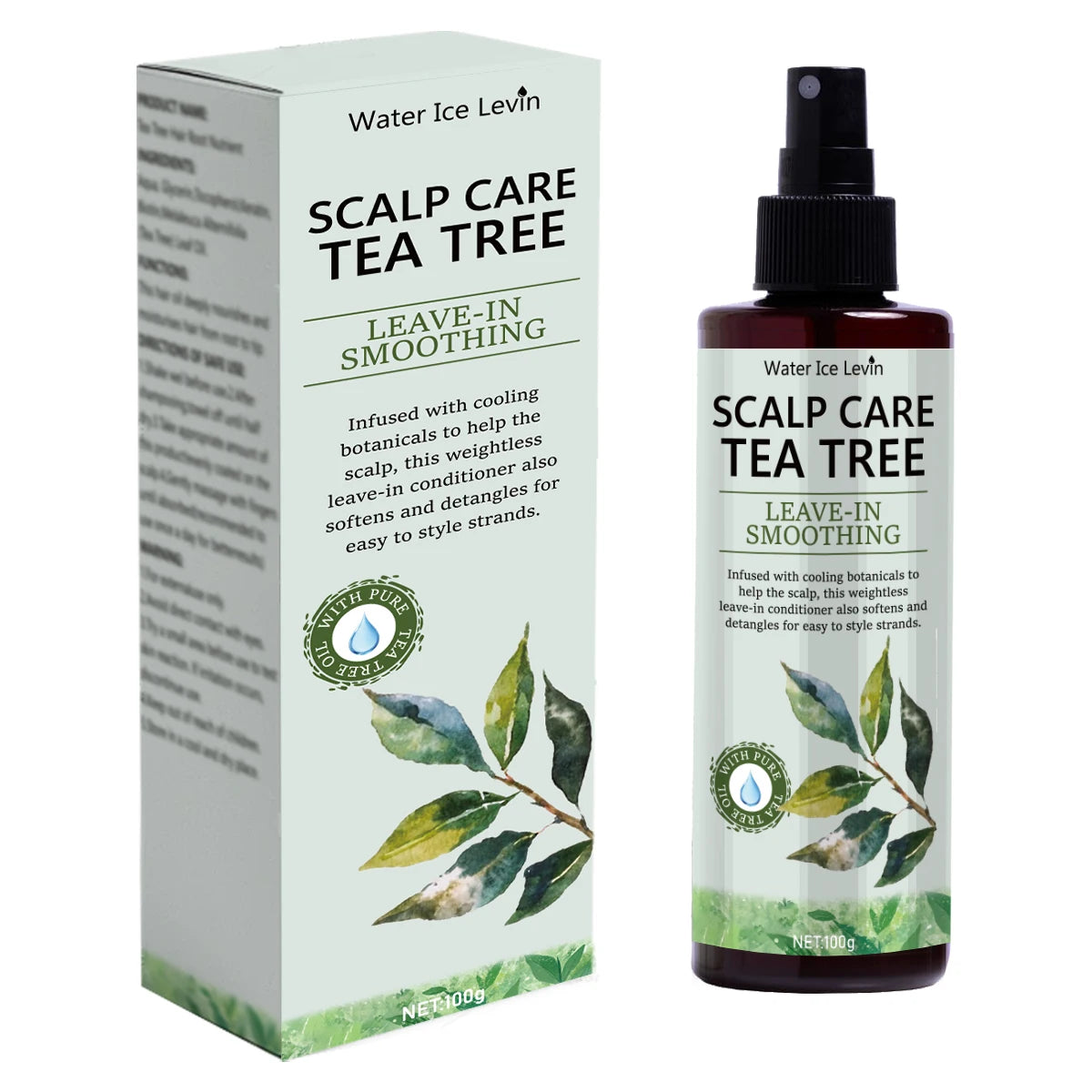Tea Tree Scalp Care Leave-In Smoothing Hair Conditioner 100g