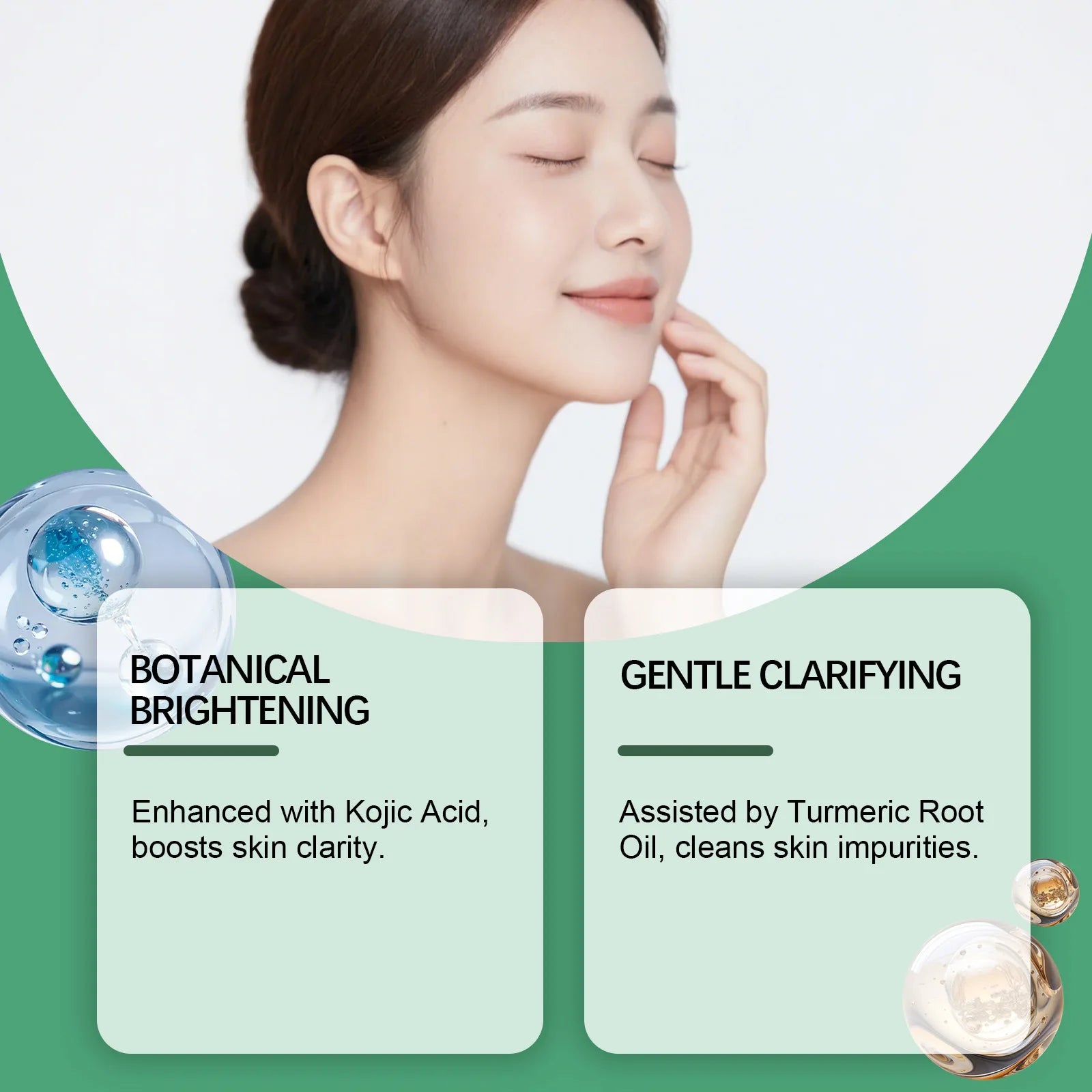 Kojic Acid and Turmeric Botanical Soap Bar for Skin Brightening