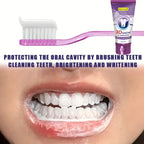 Purple Teeth Whitening Toothpaste Deep Stain Removal 100g