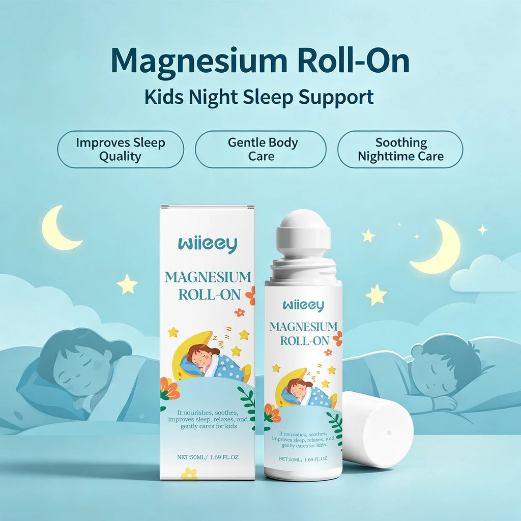 Magnesium Sleep Roll-On for Kids Bedtime Relaxation