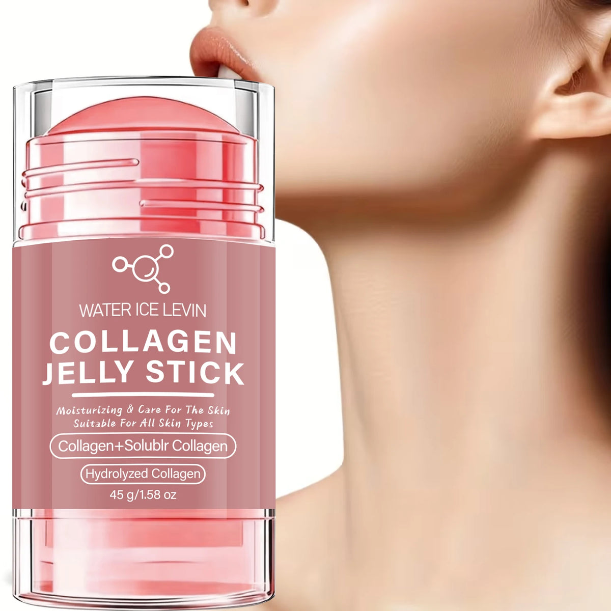 Collagen Jelly Stick Face and Neck Moisturizing Firming Skincare Balm