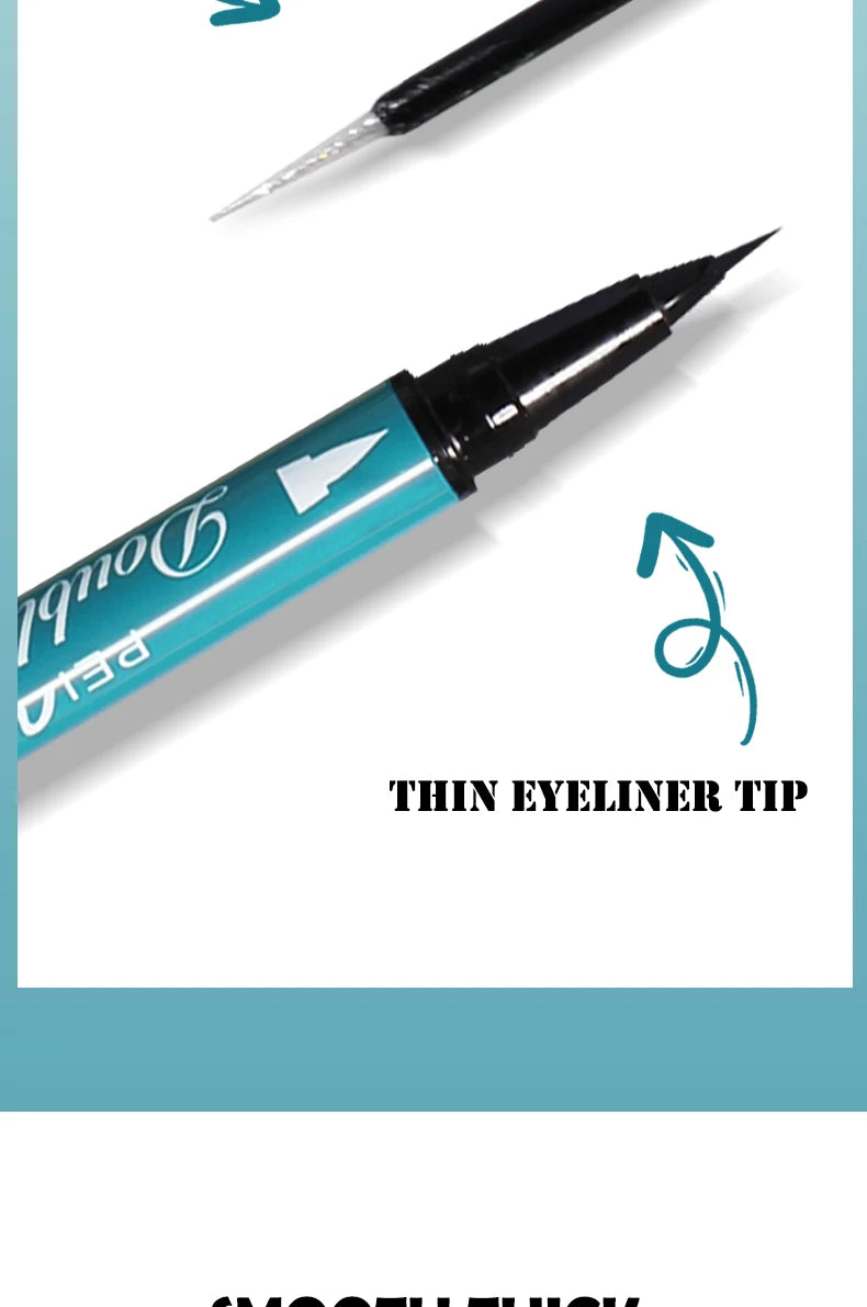 Peifen Double Head Liquid Eyeliner and Glitter Eyeshadow Pen