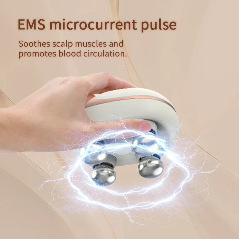 Cordless Waterproof Scalp and Body Massage Device