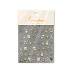 3D Christmas Cartoon Nail Art Stickers