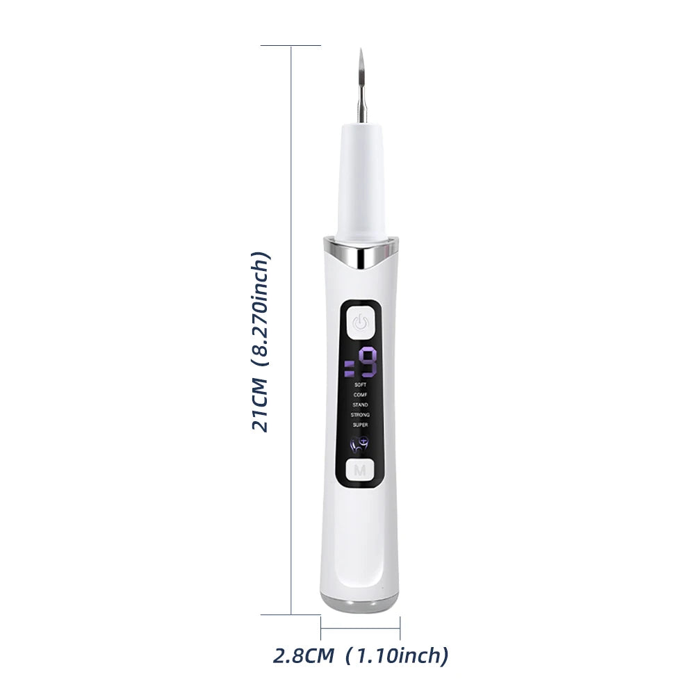 Ultrasonic Electric Teeth Tartar and Plaque Remover - 18