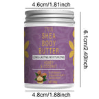 Organic Shea Body Butter Cream Moisturizing Skin Nourishing Treatment