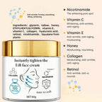 Instant Lift Face Cream Vitamin C Niacinamide Firming Anti Aging Moisturizer