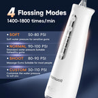 Portable Oral Irrigator and Electric Scalp Massager Set