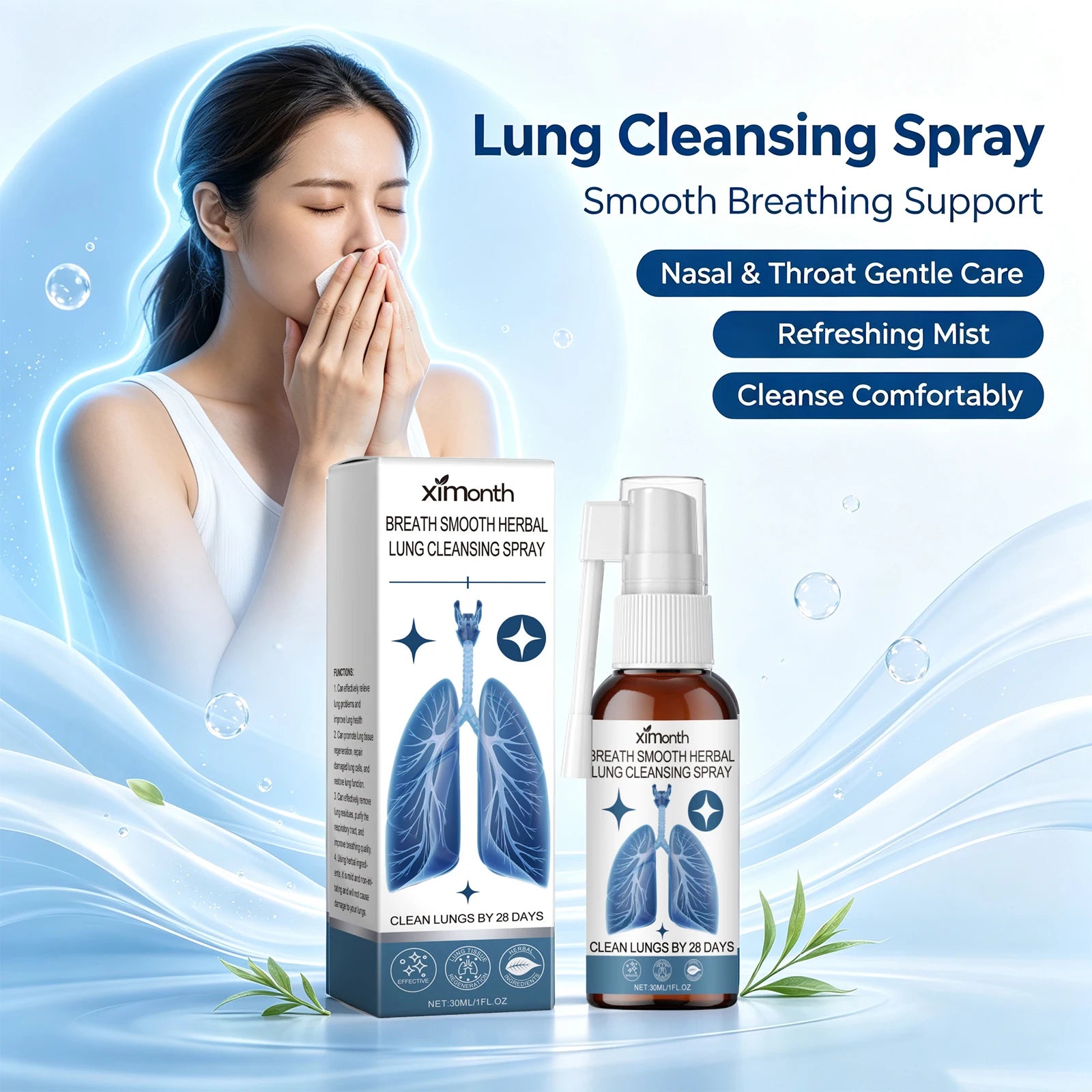 Herbal Throat and Nasal Cleansing Spray - 6