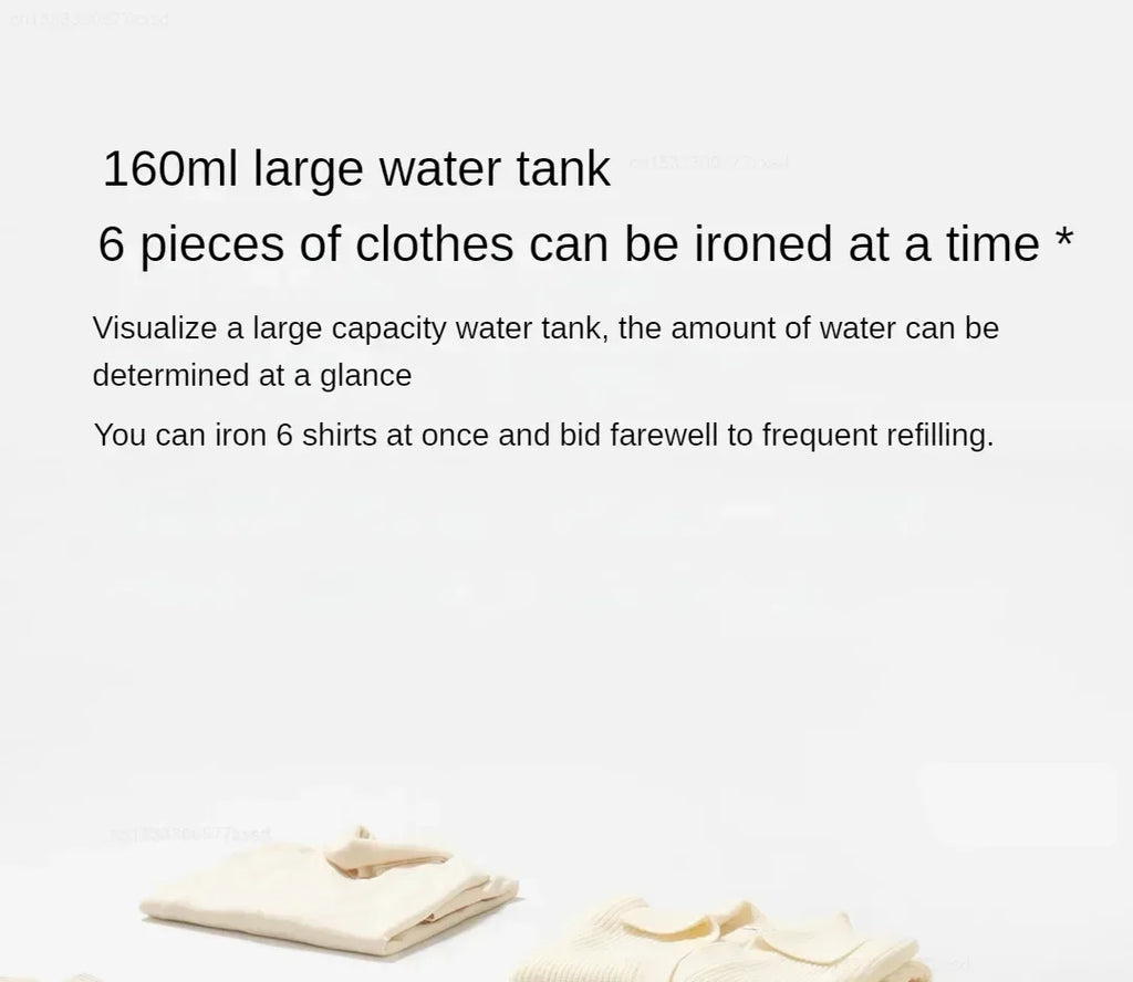 Mijia Garment Steamer 2 Foldable Handheld Portable Clothes Steam Iron