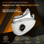 3-in-1 LED Microcurrent Facial Massager for Skin Tightening