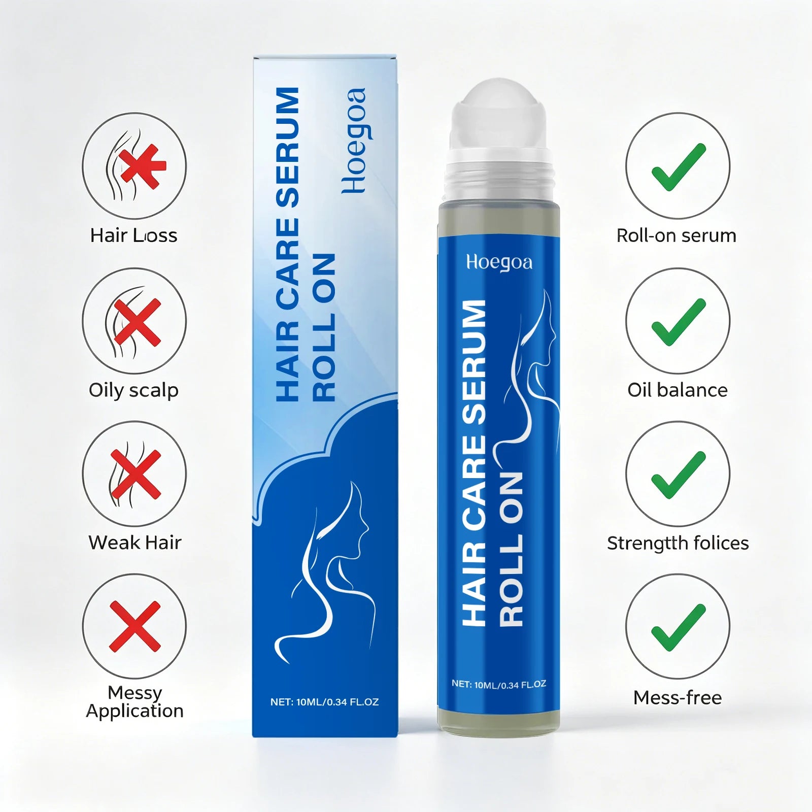 Rosemary Scalp Nourishing Hair Growth Serum Roller - 2
