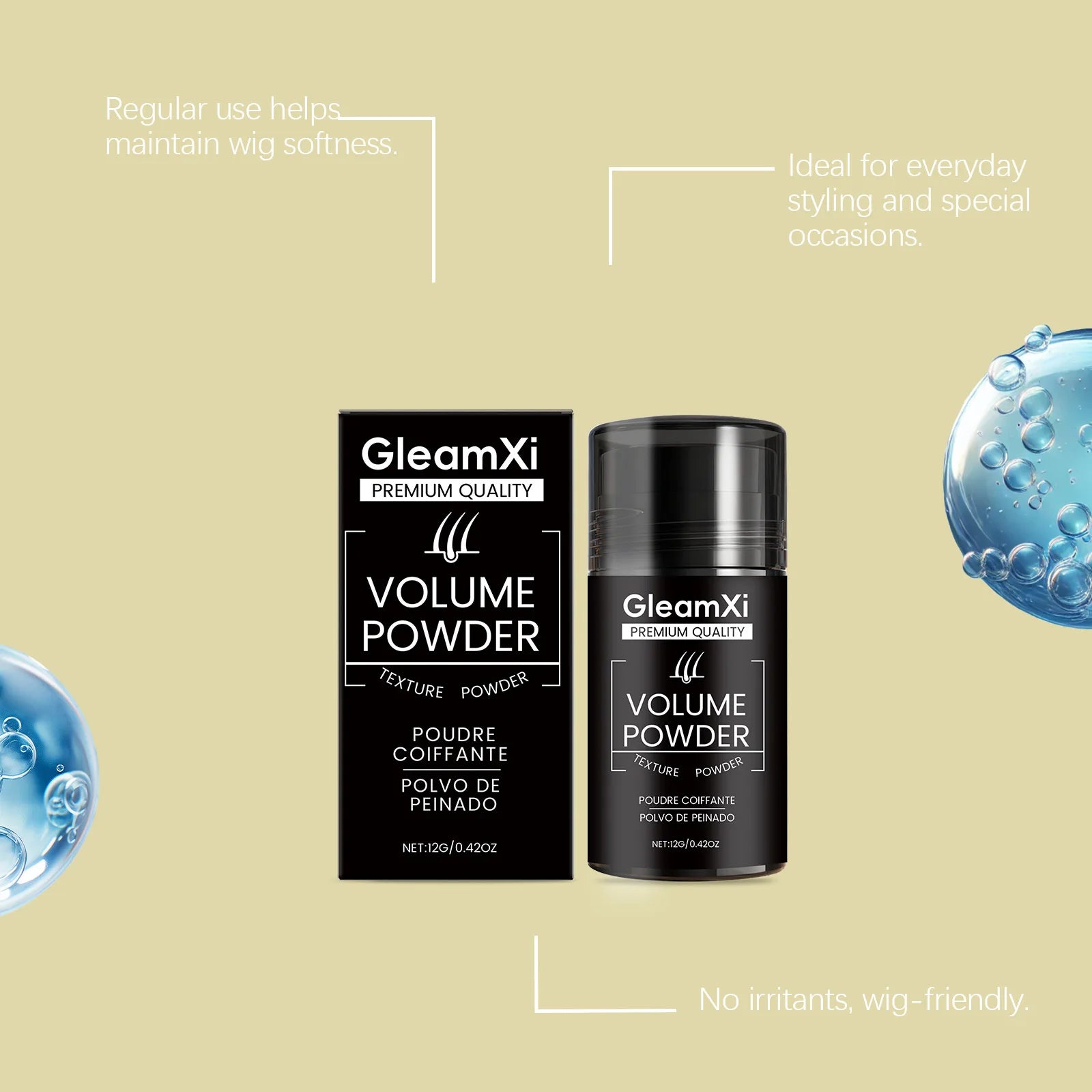 Hair Volumizing Powder for Root Lifting and Oil Control