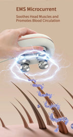 Cordless Waterproof Scalp and Body Massage Device