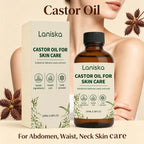 Cold Pressed Castor Oil for Skin Hydration and Massage