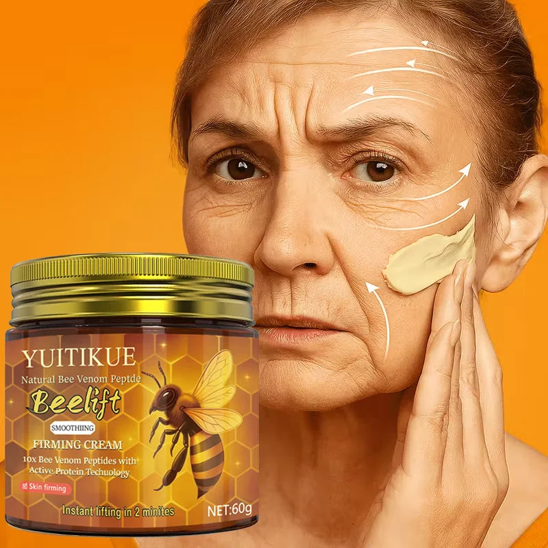 YUITIKUE Bee Venom Firming Cream Anti-Aging Face Moisturizer 60g
