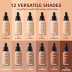 Matte Liquid Foundation for Pore Minimizing and Oil Control