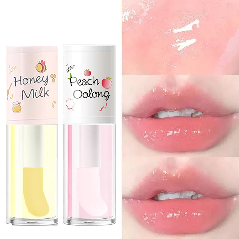 Fruit Flavored Lip Oil Moisturizing Hydrating Lip Gloss