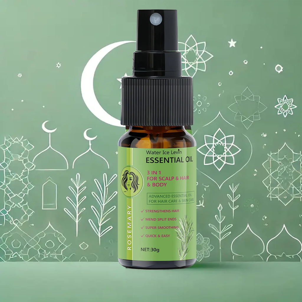 Water Ice Levin Rosemary 3 in 1 Hair and Scalp Nourishing Essential Oil