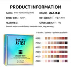 9-Color Eyeshadow Palette with Makeup Brush