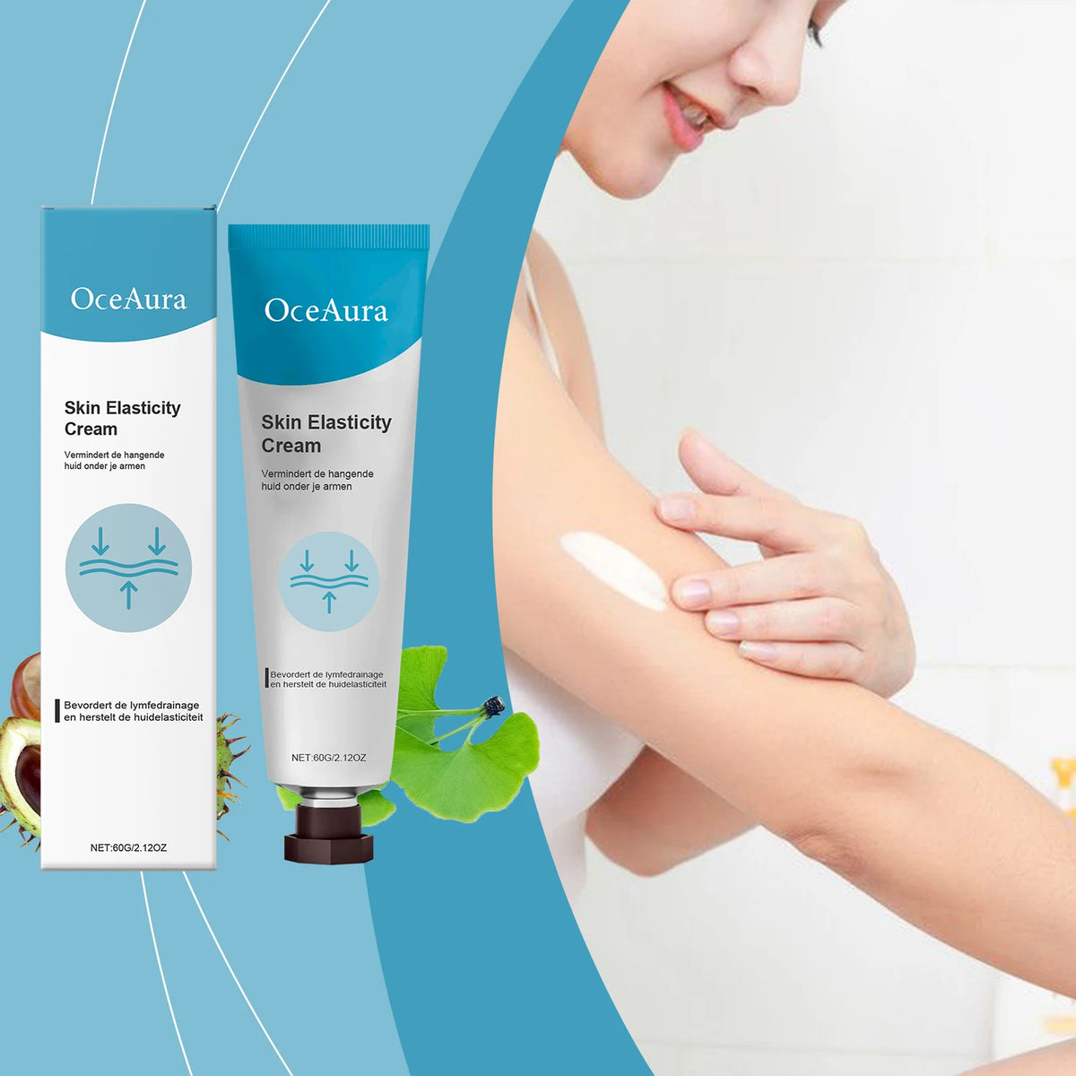 Firming Body Cream for Skin Tightening and Elasticity