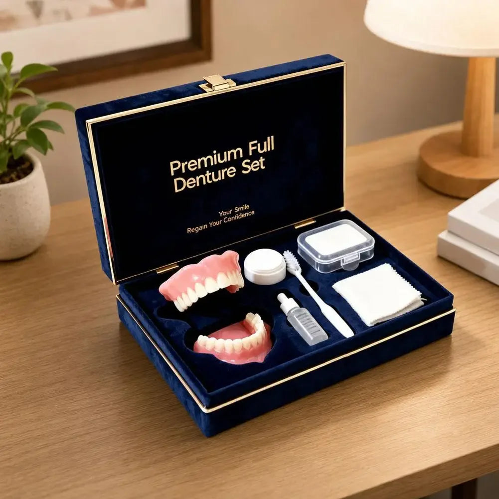 Temporary Full Denture Set for Instant Smile Correction - 11