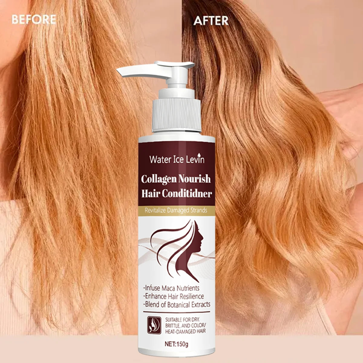 Collagen Maca Root Hair Conditioner 150g