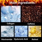 Water Ice Levin Caffeine Hot Cream Firming and Moisturizing Body Gel
