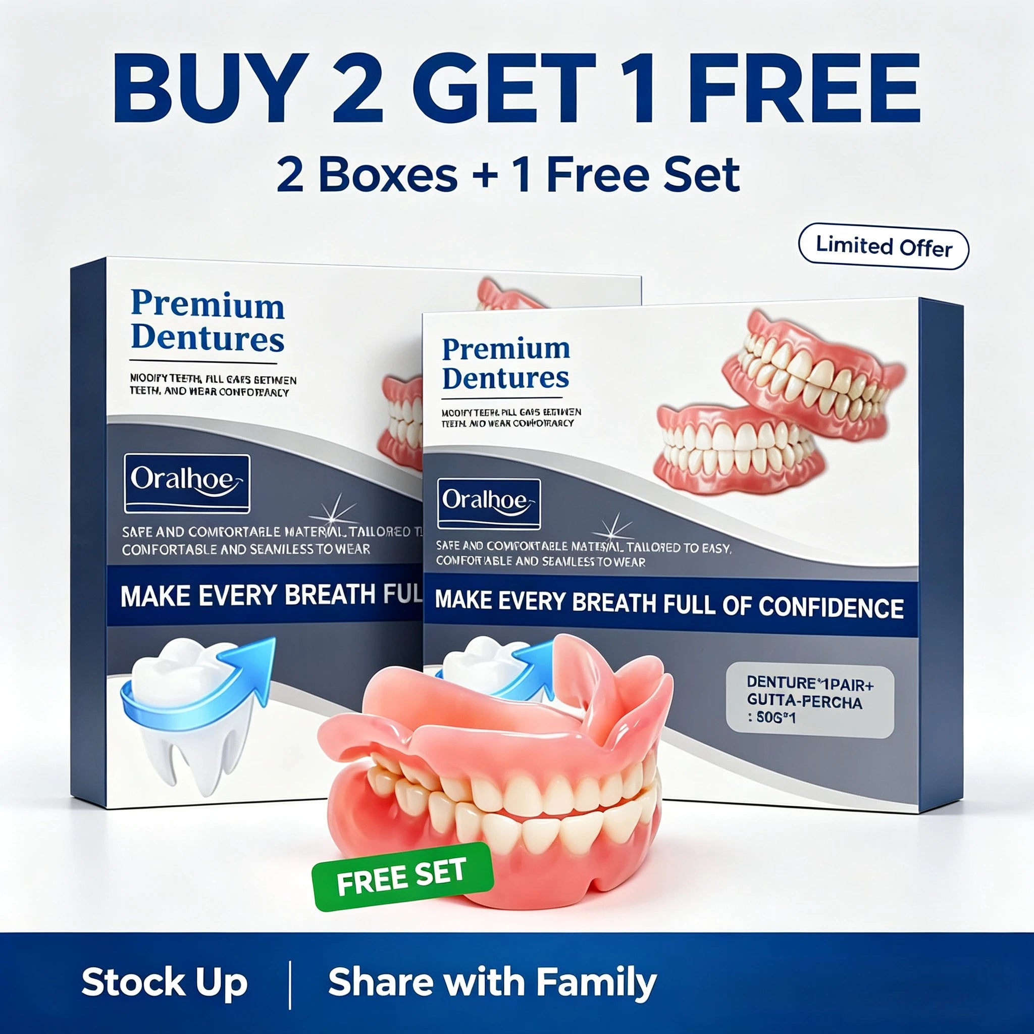 Cosmetic Silicone Teeth Covers for Smile Confidence - 7