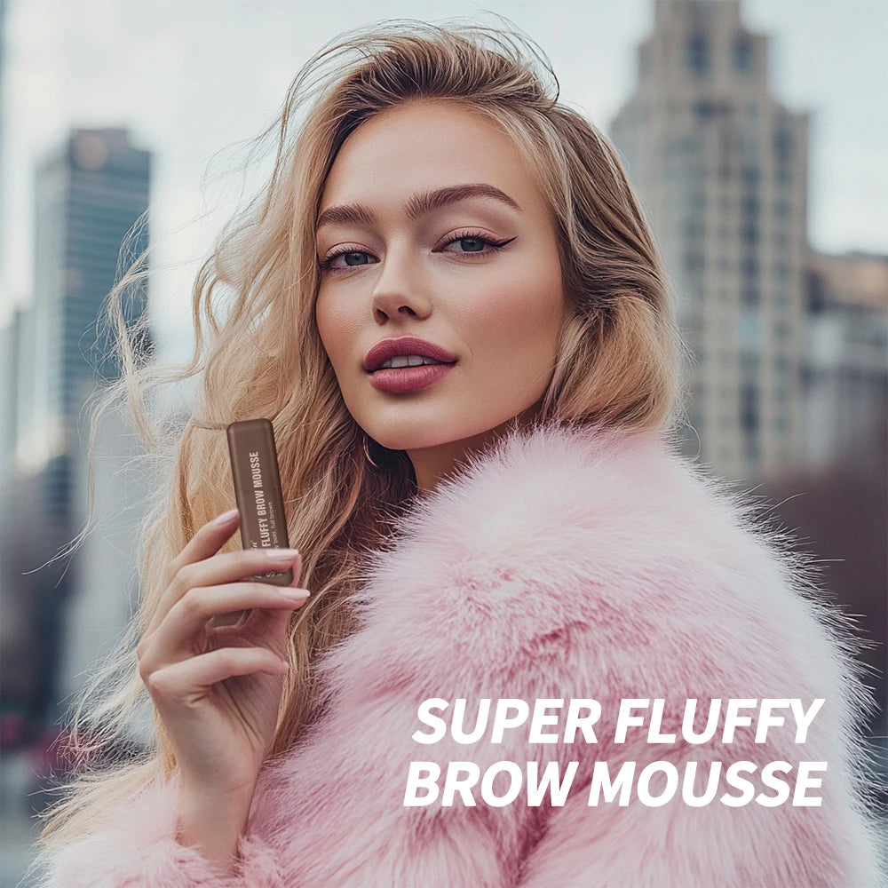 Long-Lasting Waterproof Fluffy Eyebrow Mousse