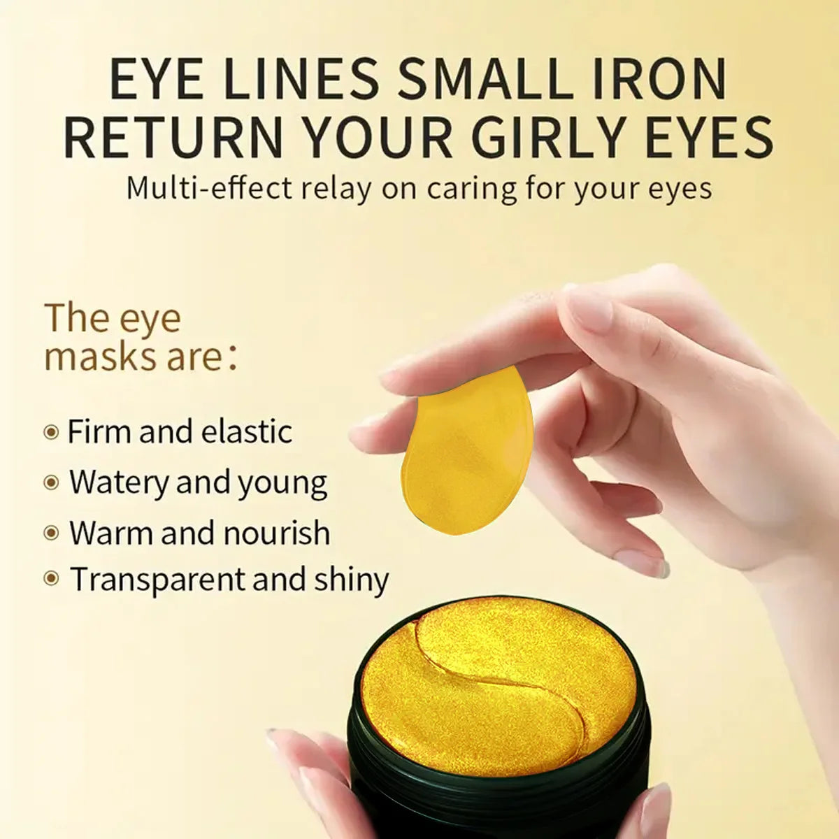 Snail Collagen Eye Mask Moisturizing Gel Pads for Dark Circles - 6