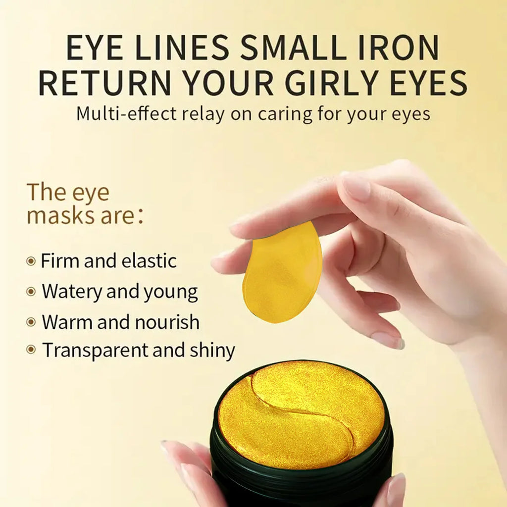 Snail Collagen Eye Mask Moisturizing Gel Pads for Dark Circles