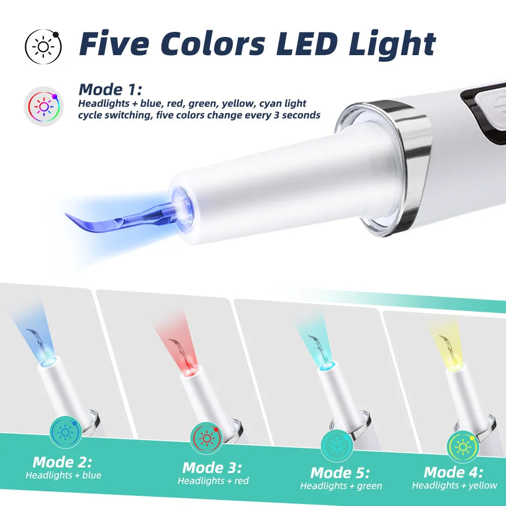 Ultrasonic Electric Teeth Tartar and Plaque Remover