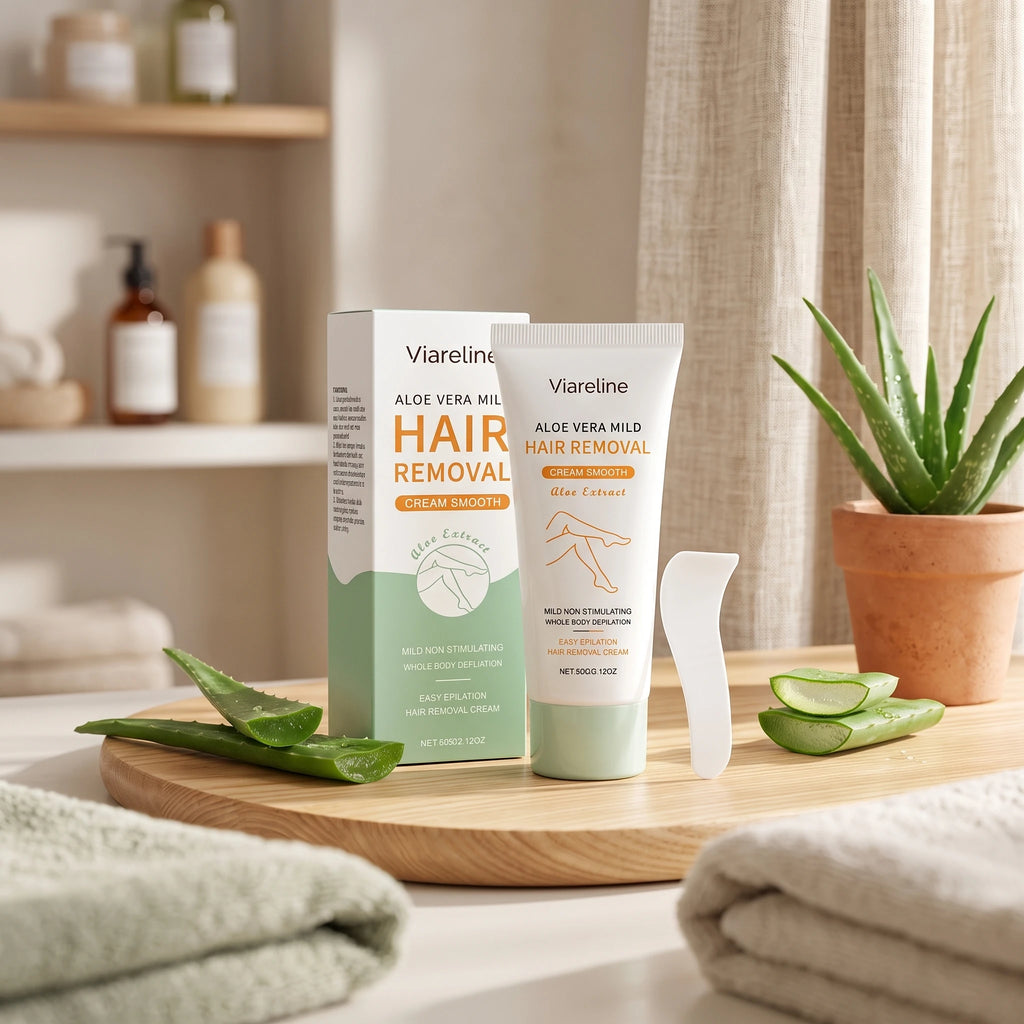 Painless Aloe Vera Hair Removal Cream for Whole Body