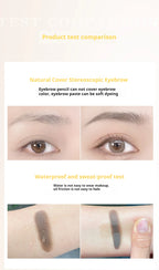 Two Tone Matte Eyebrow Cream Long Lasting Waterproof Brow Makeup