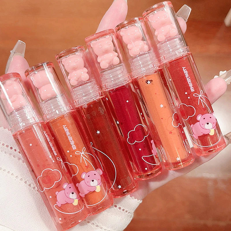 Colored Moisturizing Lip Oil Hydrating Tinted Lip Gloss - 7