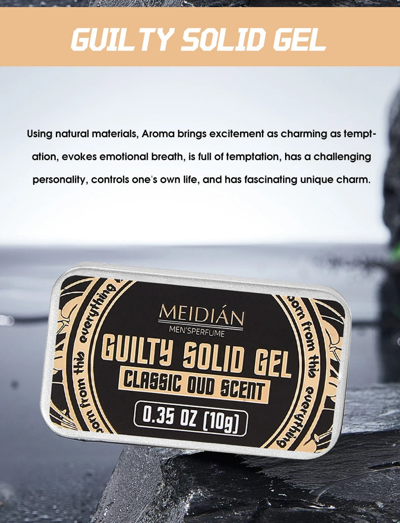 Solid Perfume Balm Portable Fragrance Tin for Men and Women - 18