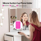 Silicone Suction Cup Phone Mount for Hands-Free Selfies & Videos
