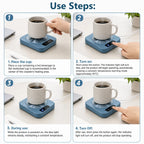 Electric Desktop Mug Warmer for Coffee and Tea