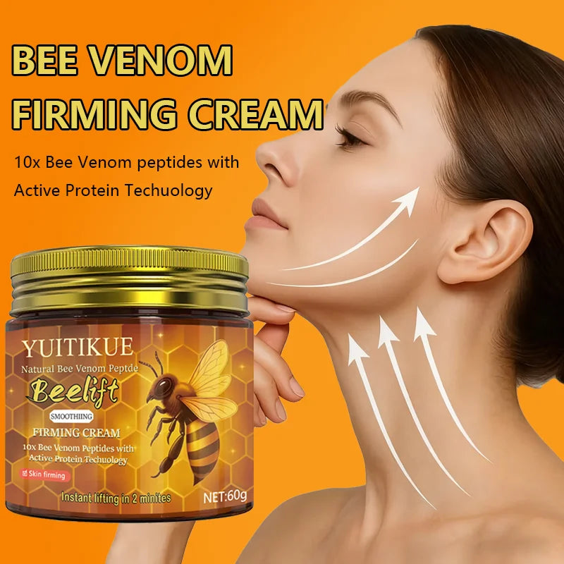 YUITIKUE Bee Venom Firming Cream Anti-Aging Face Moisturizer 60g - 4