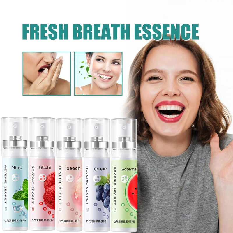 Fruit Flavor Oral Breath Spray Portable Mouth Freshener - 9