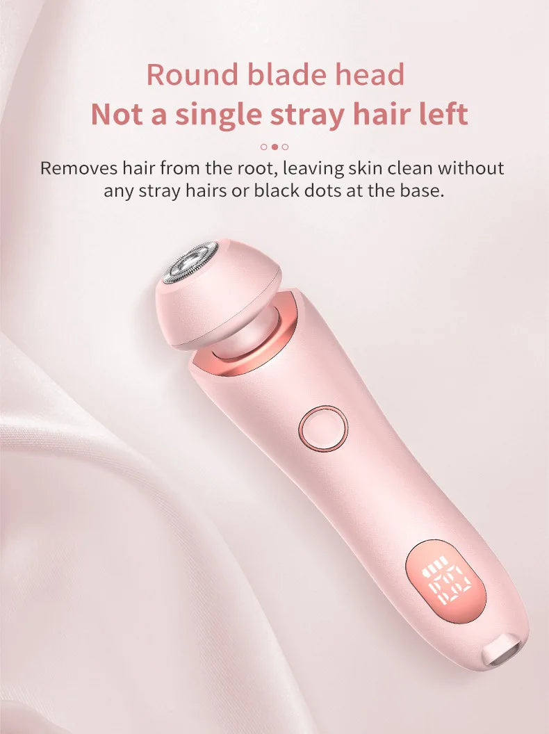 Electric Women's Body Hair Shaver and Bikini Trimmer