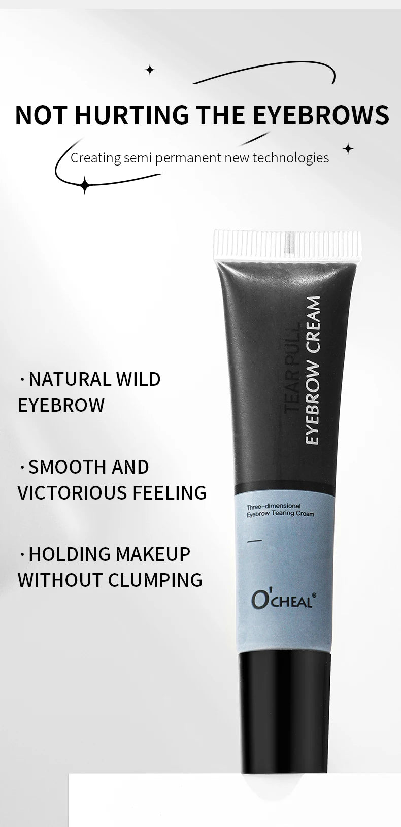 O'CHEAL 3D Tear Off Eyebrow Cream Waterproof Tint Gel - 9