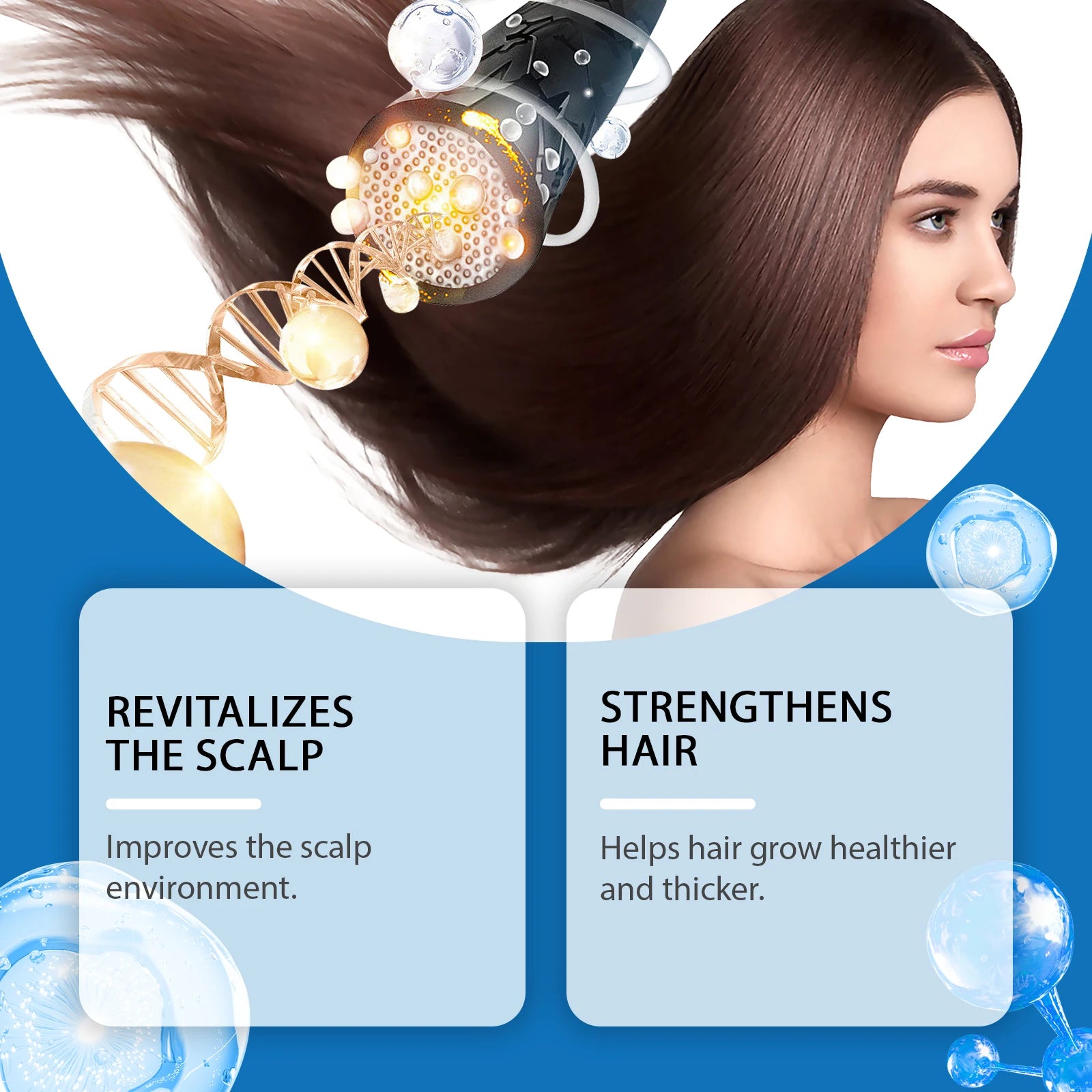 Rosemary Scalp Stimulating Hair Growth Serum Roller - 3
